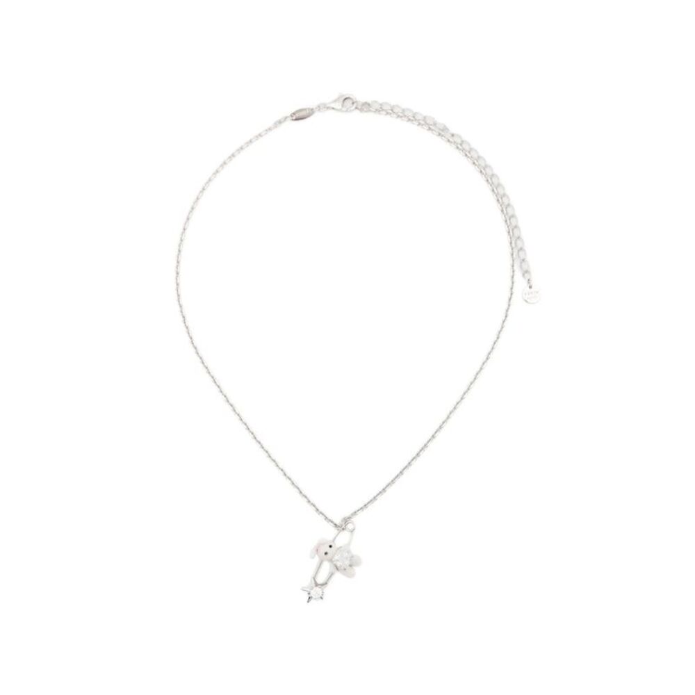 Yvmin Silver Necklaces Women